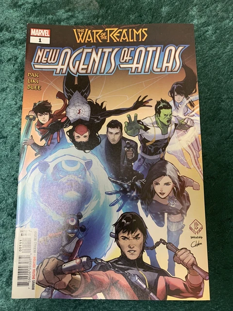 War of Realms New Agents of Atlas #1 1st Luna Aero Swordmaster Marvel 2019