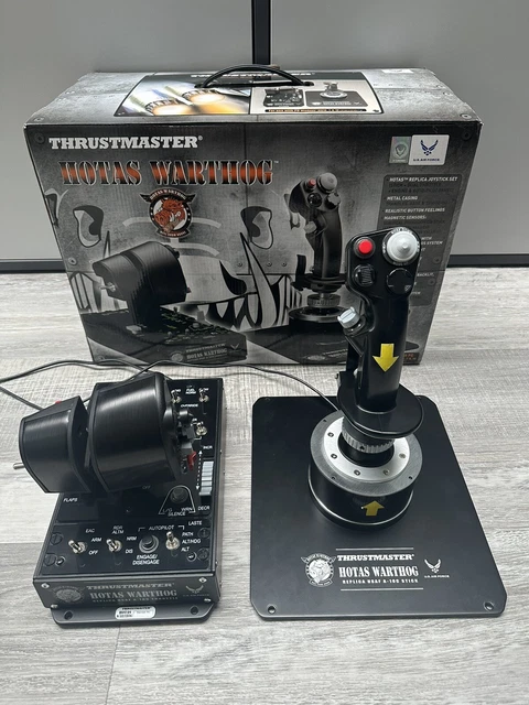 THRUSTMASTER HOTAS WARTHOG Flight Stick Simulator DCS EUR 291,72