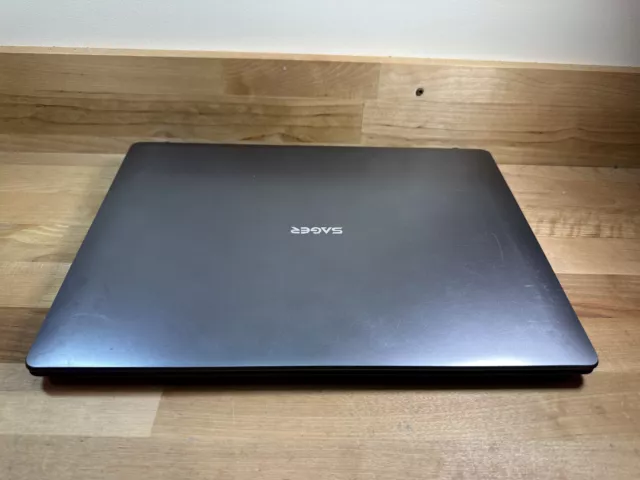 Sager Clevo N240JU 14" Core i7-6500U 8GB RAM NO SSD BAD BTY Boots to BIOS READ