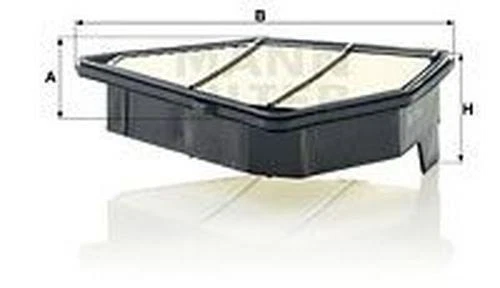 MANN-FILTER Filtro aria Filtro dell'aria C 25 028 per HONDA per CR-V IV (RM)
