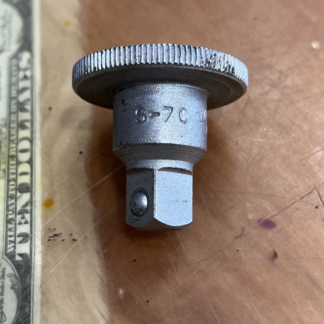 Williams S-70 1/2 Drive Ratchet Spinner Socket Extension USA Made New Old Stock