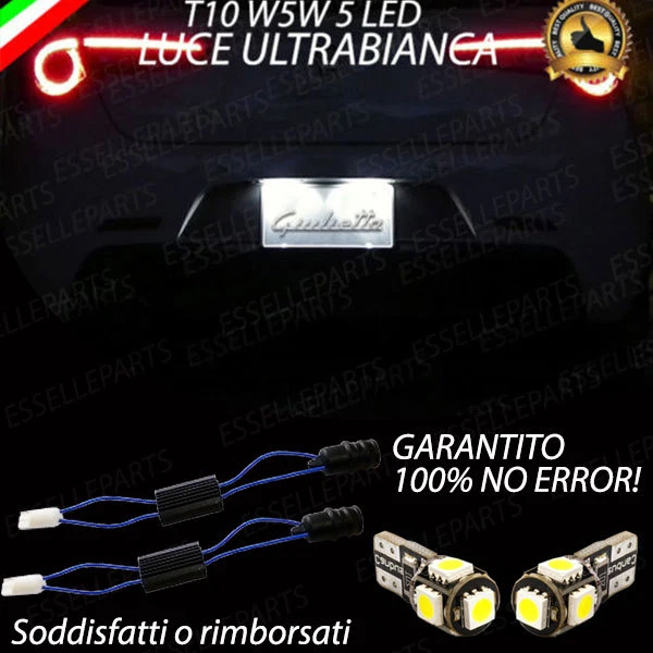 COPPIA PLACCHETTE LED BAGAGLIAIO 18 LED SPECIFICHE ALFA ROMEO GIULIA 6000K - Foto 2