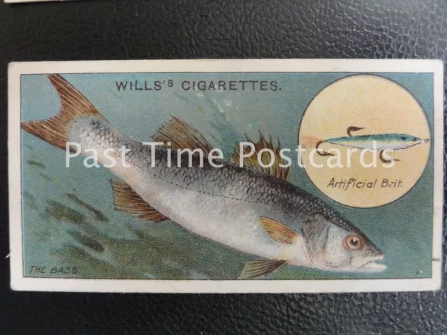 Single: The Bass No.35 'FISH & BAIT', W.D.& H.D.WILLS Pub 1910