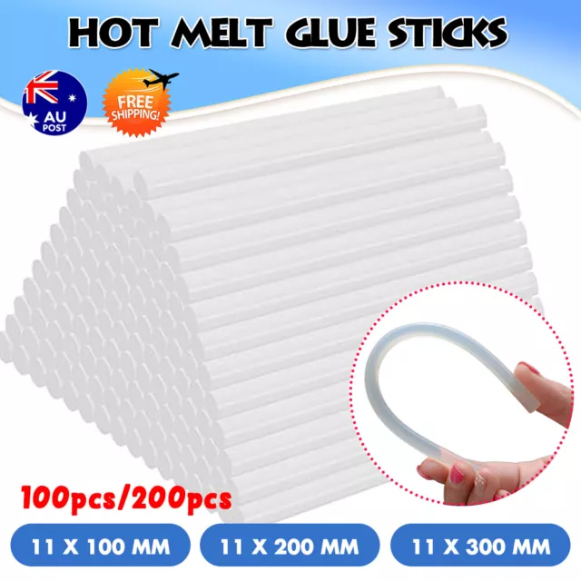 Bulk Hot Melt Glue Sticks Super Clear Adhesive Craft Stick Glue Gun 200mm 300mm