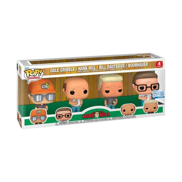 Funko Pop! King Of The Hill – Hank Hill Vinylfigur, 9,5 Cm, Sammlerstück