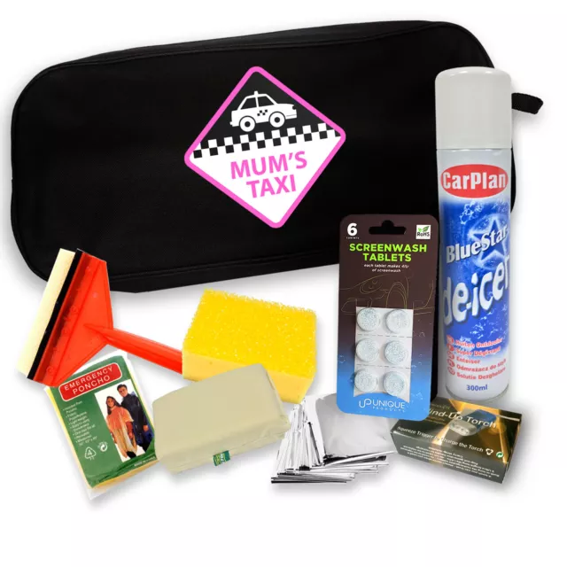 Mums Taxi Christmas Car Winter Kit Gift Set - Best Gifts For Mum - Popular Gifts