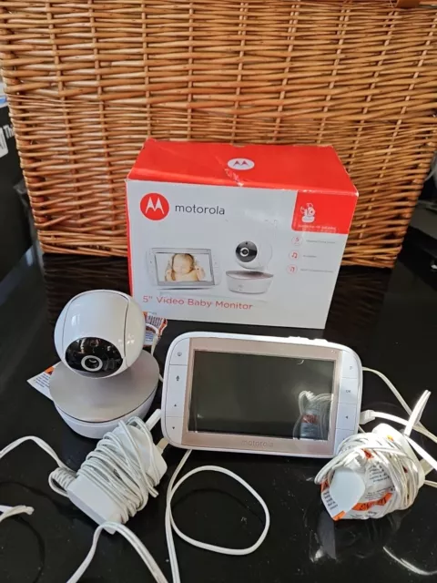 Motorola Mbp49 Video Baby Monitor With Parent Curved LCD