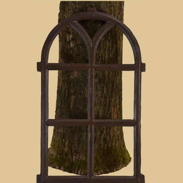 Fenster Bogen Stallfenster Scheunenfenster Eisenfenster 67 cm Eisen NEU Mauer