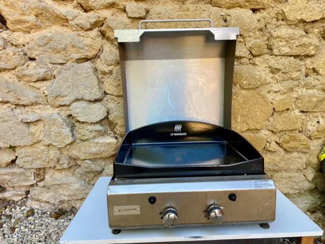 plancha gaz inox LE MARQUIER 