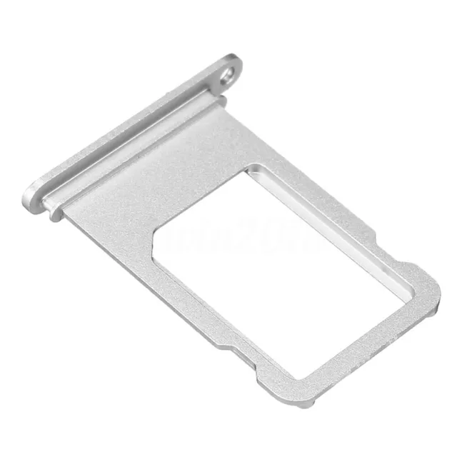 Tiroir Carte Sim Carte Sd Pour Apple Iphone 7 7 Plus Silver Argent Gris