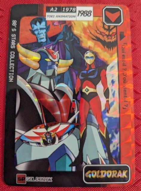 Cartes à Collectionner Goldorak (Grendizer) Vintage - Japon - Lot De 20 Cartes - Occasion