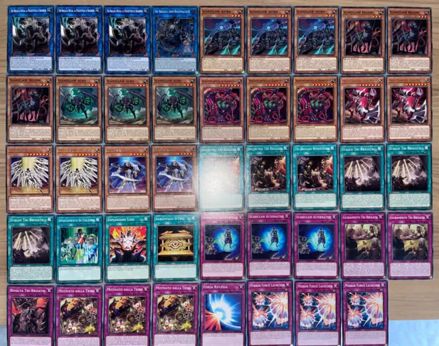 Yu-Gi-Oh! Mazzo TRI-BRIGATA SPAVENTARTIGLIO + Extra Deck [44 CARTE] Scareclaw