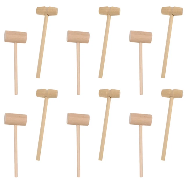 50 pz martelli per torte in legno martelli per frutti di mare multiuso (colore registro 1)