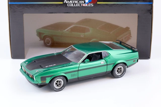 Ford Mustang Pro Stock Drag Voiture Année 1971 Bleu Pastel Pastelblue 3616