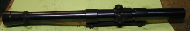 Vintage Weaver B4 4 Power Rifle Scope 3/4 inch
