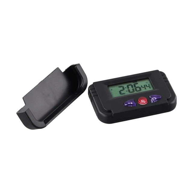 HORLOGE DE TABLEAU de bord à écran numérique LCD voiture véhicule avec affic EUR 9,44 - FR