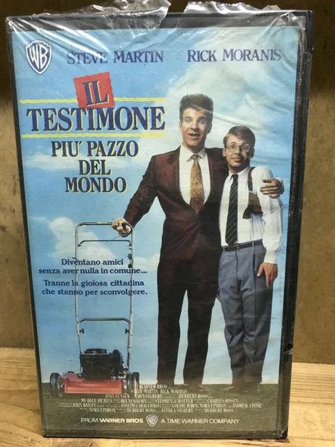 VHS IL TESTIMONE PIU' PAZZO DEL MONDO Steve Martin Rick Moranis EUR 15