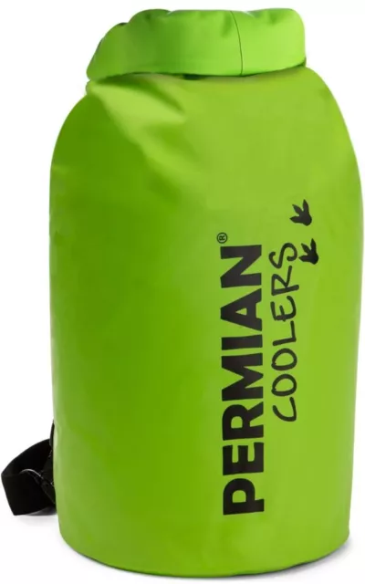 Permian Coolers Portable Cooler Bag with Roll Top Insulated green