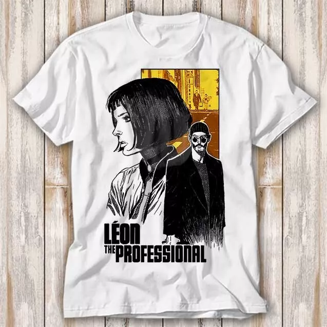 LEON THE PROFESSIONAL Poster Mathilda T Shirt Top Tee Unisex 4066 6.70 PicClick UK