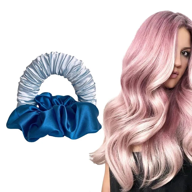 Bow Curler sans tracés Fer à friser Gratuit Cheveux Bouilleur Scrunchies