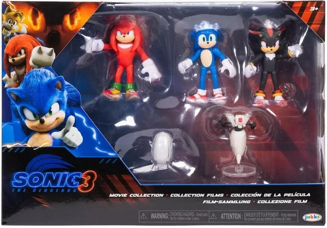 SONIC THE HEDGEHOG 3 JAKKS Pacific Movie Collection 2.5" Multi Pack 5 ...