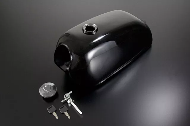 Motorcycle Parts center fuel tank Honda Ape 50/100 gasoline tank set bike Black