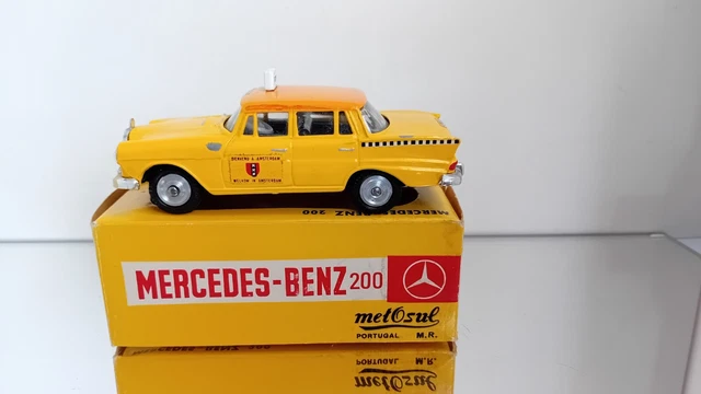 1/43 METOSUL 10 Mercedes Benz 200 Taxi Amsterdam Mib EUR 58,00 - FR