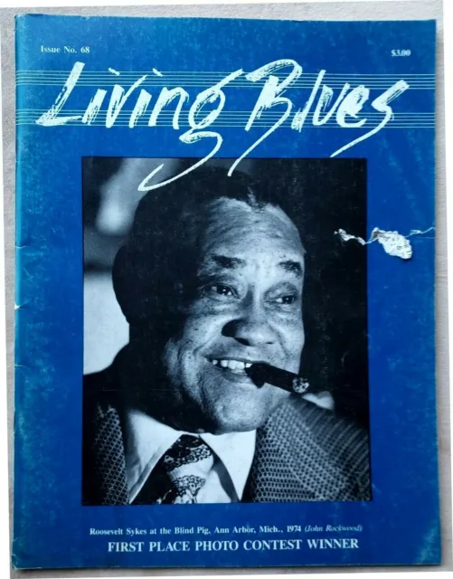 LIVING BLUES Magazine #68 (1986) B.B. King interview BLUES ARCHIVE Photo Contest
