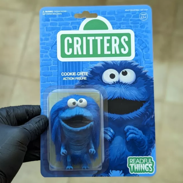 Critters - Cookie Monster - Sesame Street - Readful Things - Action Figure