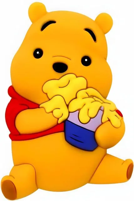 *NEW* Disney: Winnie the Pooh Too Much Honey 3D Foam Magnet by Monogram