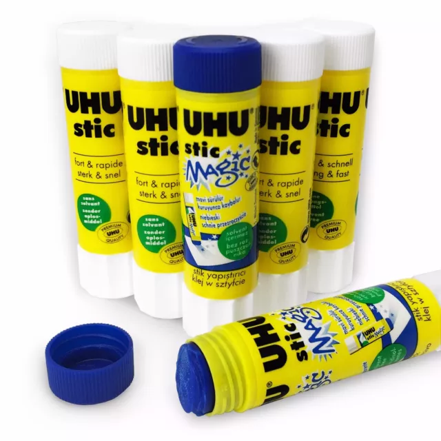 Wizard Glue Sticks Solvent Free Non-toxic 10g 20g 40g Class Pack 