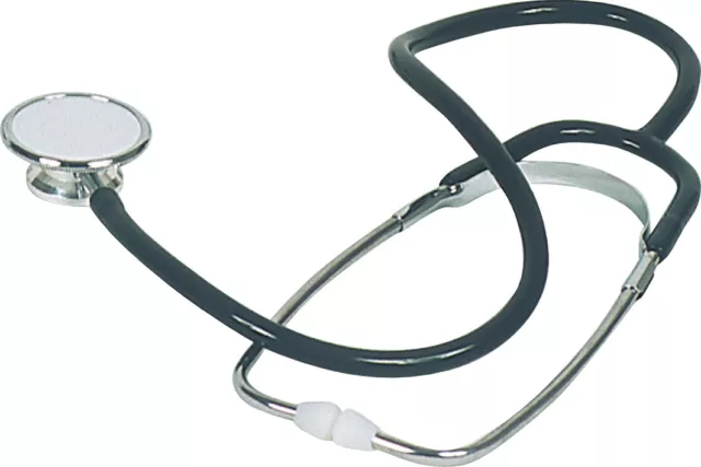 Doppelkopf-Stethoskop Stethoskop Rettungsdienst Arzt Praxis Baby schwarz