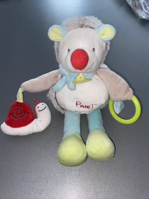 Doudou Peluche Hérisson Babynat Baby Nat' - Gaston