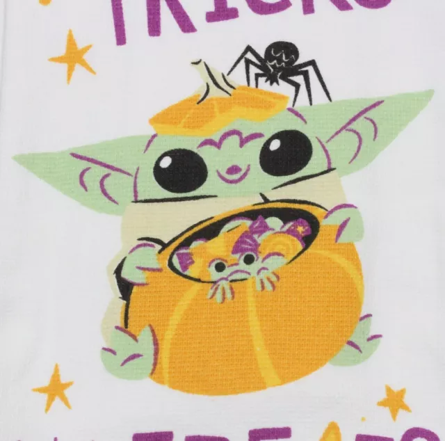 Celebrate Together® 2-Pack Halloween Star Wars Grogu Trick-or-Tream Kitchen  Towels