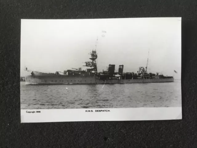 HMS Despatch - WW1 Cruiser - British - Royal Navy - Photograph - 14x9cm