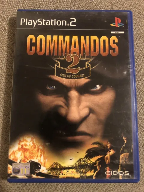 Sony PlayStation 2 PS2 - Commandos 2: Men Of Courage - 2002 - PAL