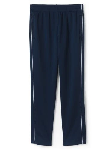 Lands' End Active Track Pant Classic Navy L NEW 518235