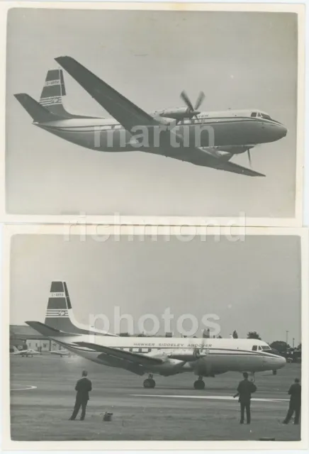 Hawker Siddeley Andover C1 G-ARRV Lot of 4 Photos, BZ988