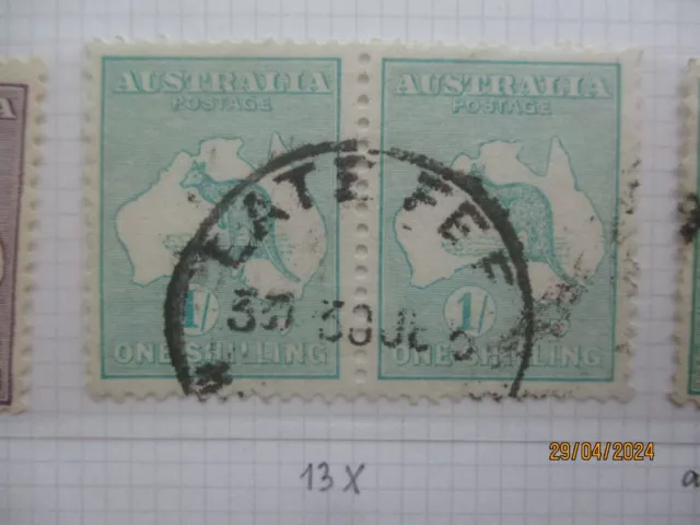 Kangaroo Stamps: 1st Watermark Used - Excellent Item, Free Post!! (T6391)