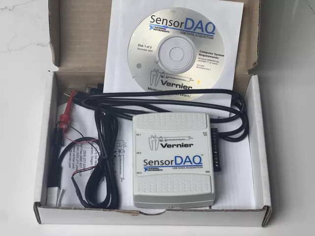 National Instruments Vernier SensorDAQ USB Data Acquisition