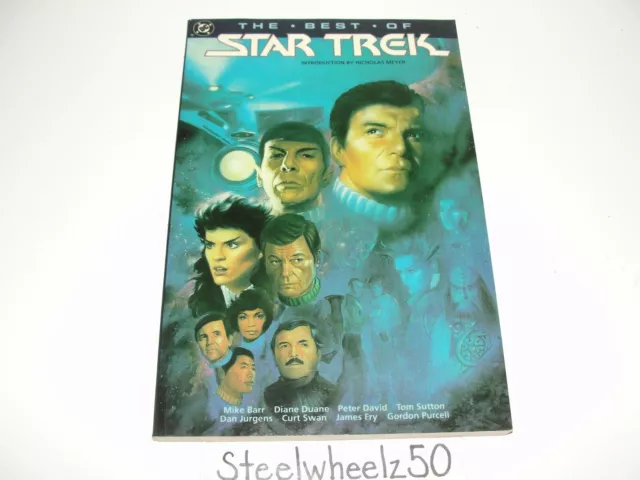 Best Of Star Trek #1 TPB DC 1991 Comic 1st Print Classic Kirk Spock McCoy Sulu