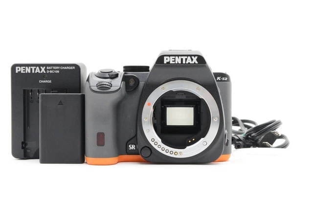 PENTAX K-S2 BODY Black x Orange Working $498.69 - PicClick CA