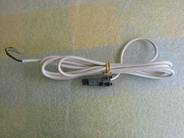 SOMFY CABLE POUR MOTEUR RADIO COLORIS BLANC longueur 2500 mm - 3 fils