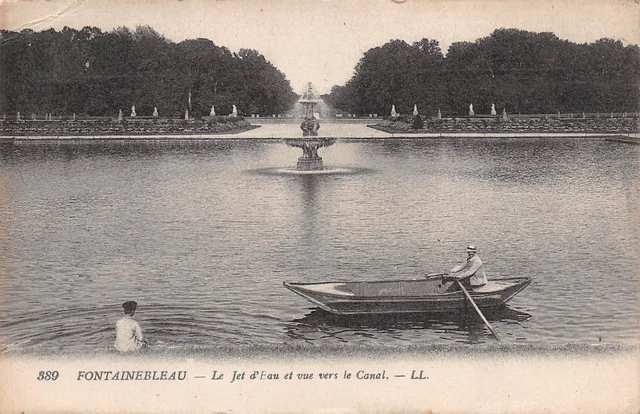 Photo Ancienne Originale - France, Fontainebleau, Avon, Vues Diverses - Tirage Argentique 6x9 Circa 1910