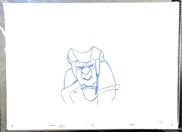 Atlantis 2001 Packard Walt Disney Production Animation Cel Drawing 114