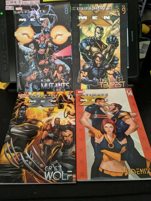 Ultimate X-Men TPB 8 9 10 14 Marvel Comics Brian K Vaughan Robert Kirkman