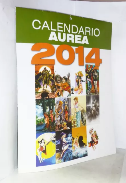 Calendario Aurea - Anno 2014 - In Ottime Condizioni