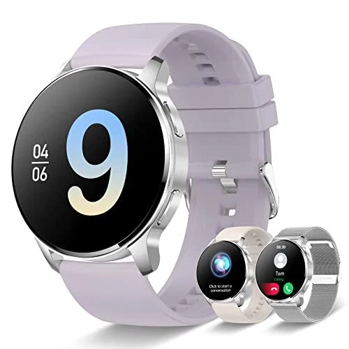 IARET WOMEN S SMARTWATCH Fitness Watch 1.32 Inches HD iOS Android