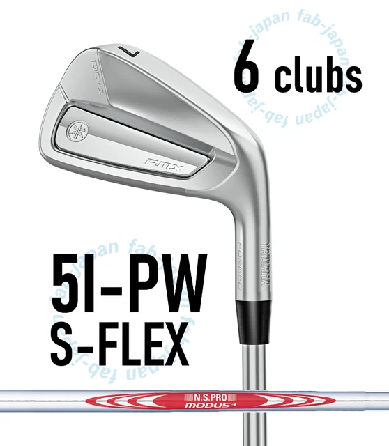 YAMAHA RMX DD-1 Iron Set 6-9P Modus3 TOUR 105 Steel Shafts Used