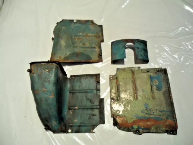 Stationär Dieselmotor 1KVD8 Cunewalde 4x Luftleitbleche